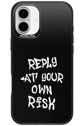 Risk Black 2.0 - Apple iPhone 16 Plus