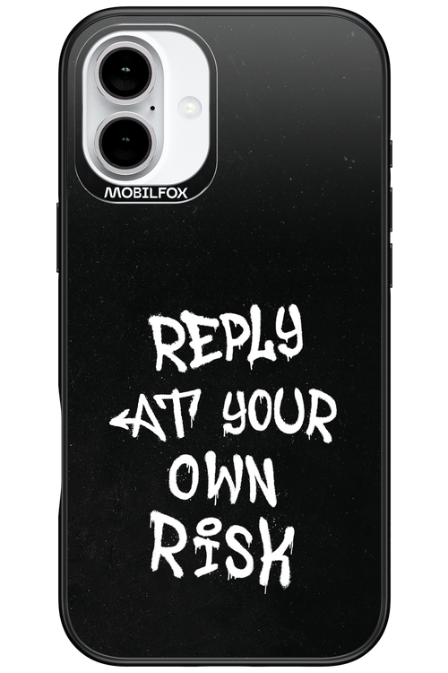 Risk Black 2.0 - Apple iPhone 16 Plus
