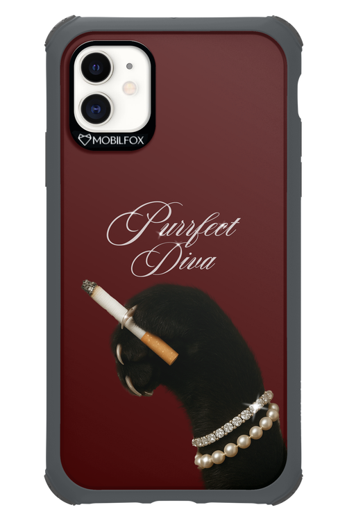 Purrfect Diva - Apple iPhone 11