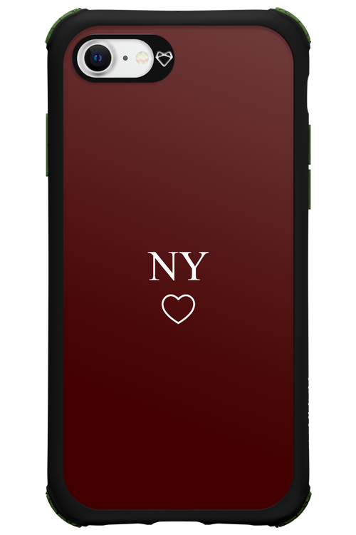 NY Burgundia 2.0 - Apple iPhone SE 2020