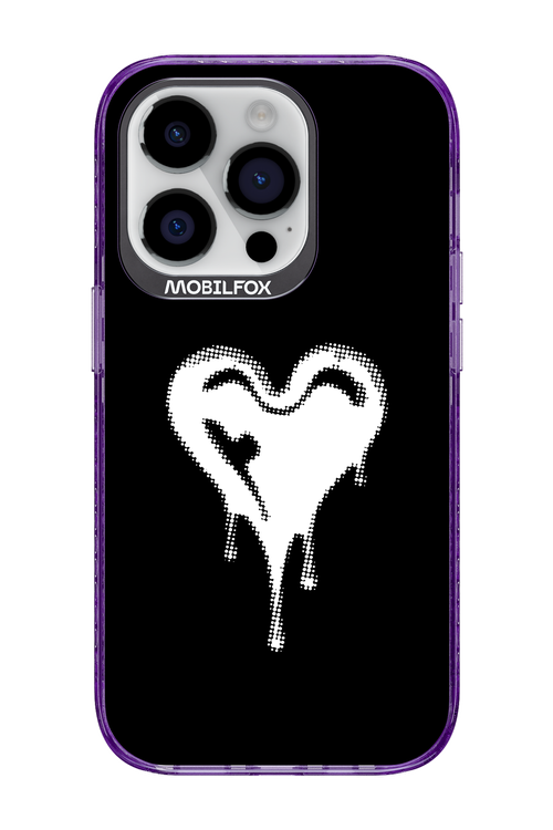 Heart Black - Apple iPhone 14 Pro