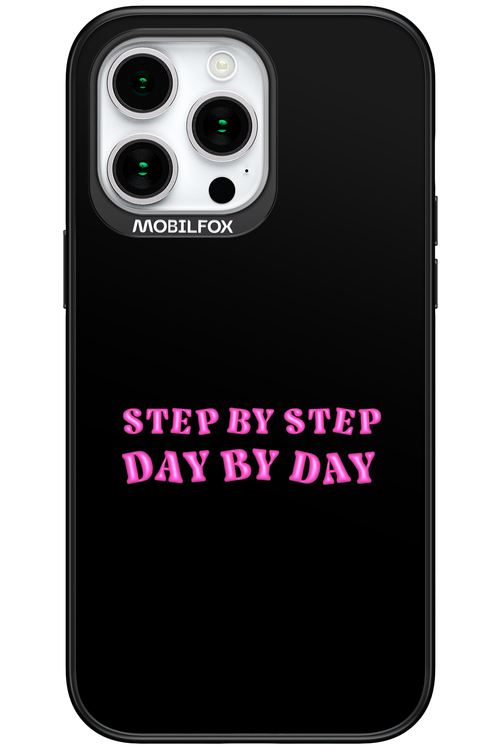 Step by Step Black - Apple iPhone 15 Pro Max