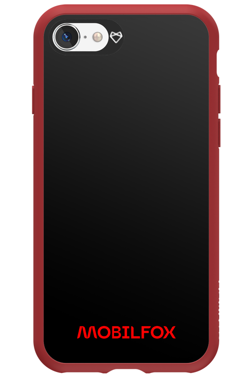 Black and Red Fox - Apple iPhone SE 2022