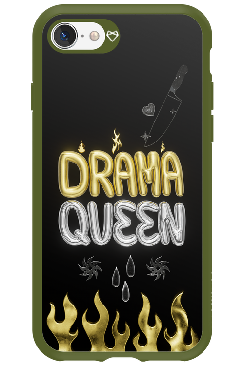 Drama Queen Black - Apple iPhone 8