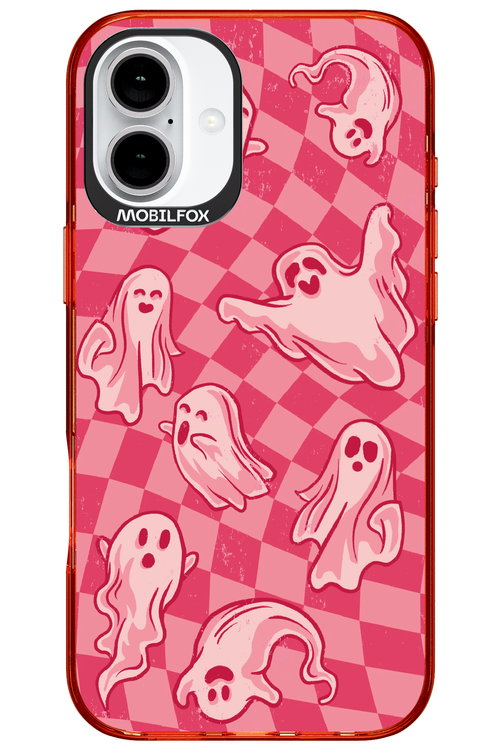 Strawberry Ghosts - Apple iPhone 16 Plus