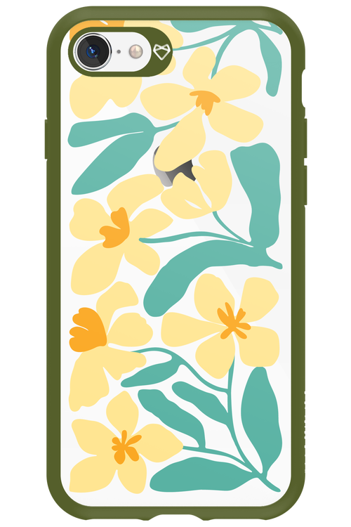 Yellow Flower - Apple iPhone 8