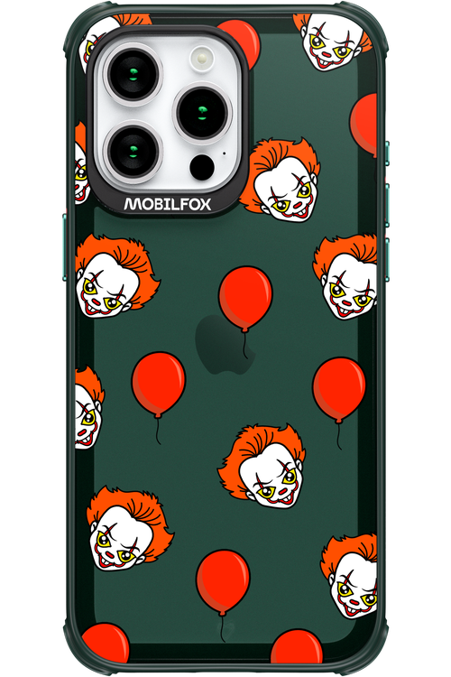 Mystery Clown (Transparent) - Apple iPhone 15 Pro Max
