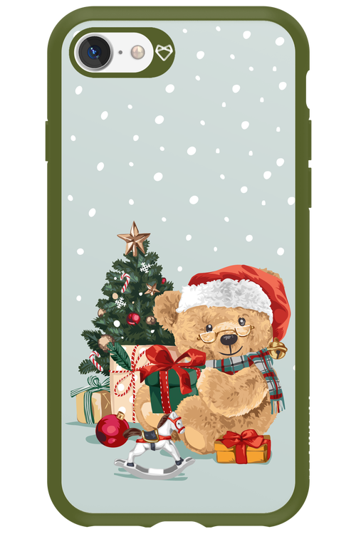 Merry Christmas Bear - Apple iPhone 7