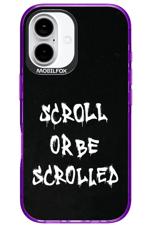 Scroll Black 2.0 - Apple iPhone 16