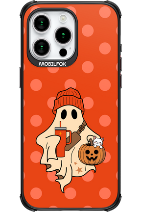 Ghost Girl (Orange) - Apple iPhone 15 Pro Max
