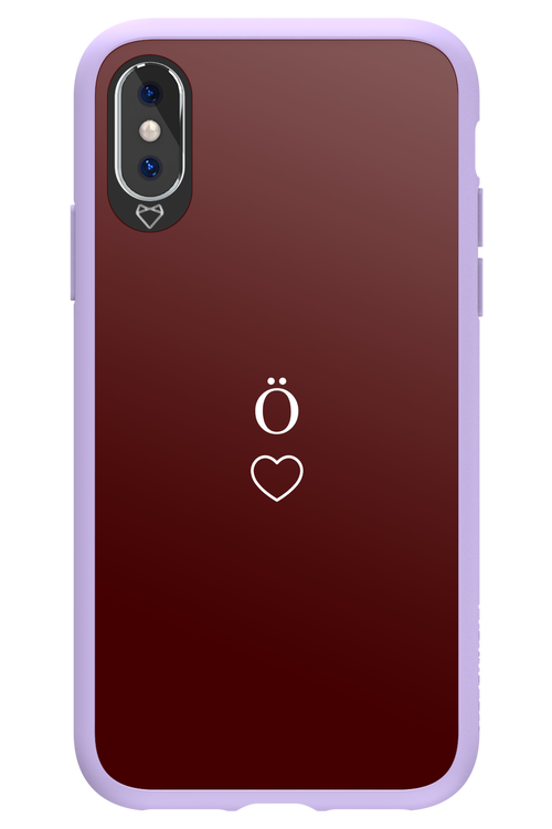 O Burgundia II 2.0 - Apple iPhone XS
