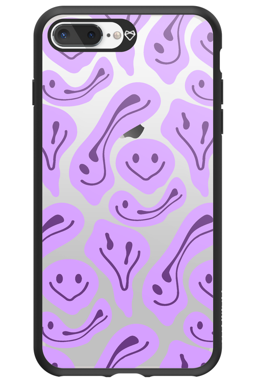 Fluid Smiley Purple - Apple iPhone 7 Plus