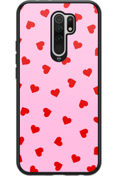 Sprinkle Heart Pink - Xiaomi Redmi 9