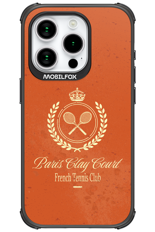 Paris Clay Court Club 2.0 - Apple iPhone 15 Pro