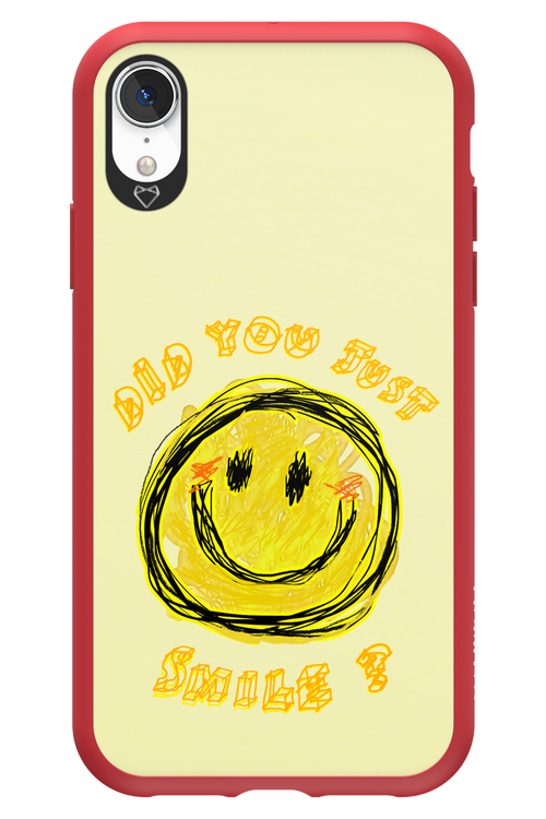 Crayon Smiley - Apple iPhone XR