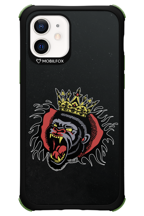 Monkey Rage Black - Apple iPhone 12