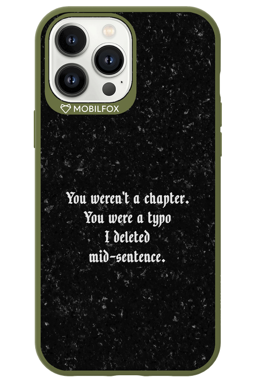 A Typo 2.0 - Apple iPhone 13 Pro Max