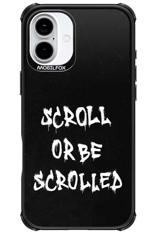 Scroll Black - Apple iPhone 16 Plus