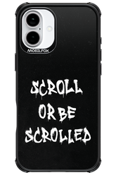 Scroll Black - Apple iPhone 16 Plus