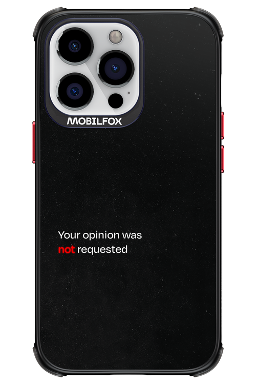 Not Requested 2.0 - Apple iPhone 13 Pro