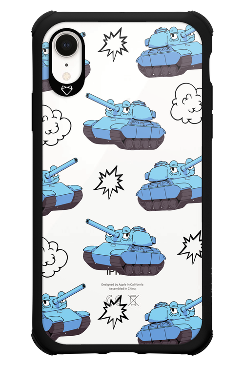 Tank Guy Transparent 2.0 - Apple iPhone XR