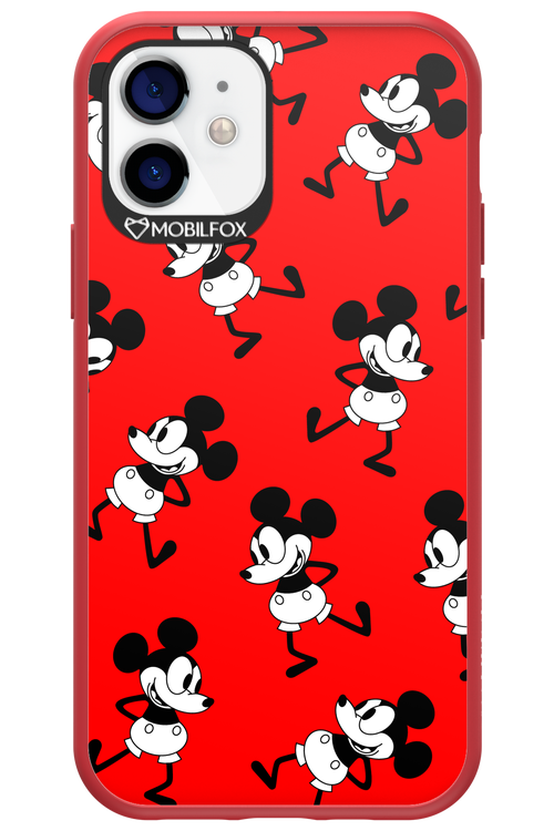 Iconic Mouse (red pattern) - Apple iPhone 12