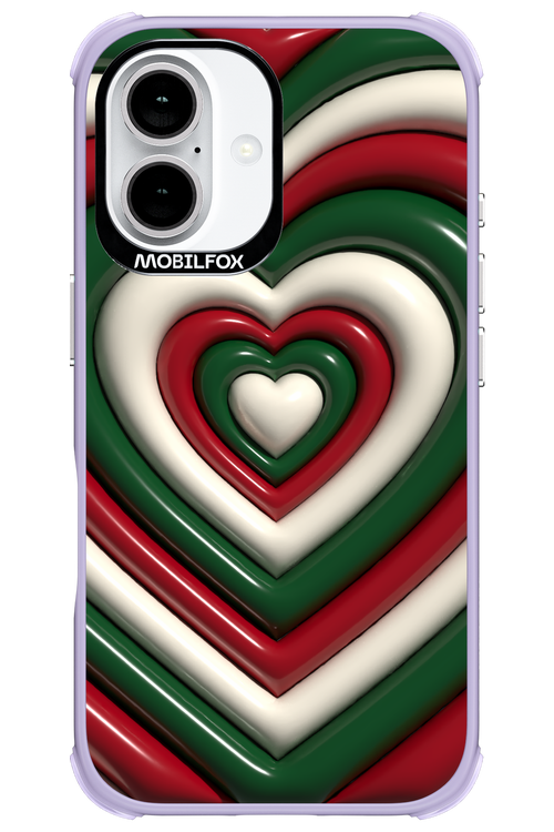 XMAS Hearts - Apple iPhone 16