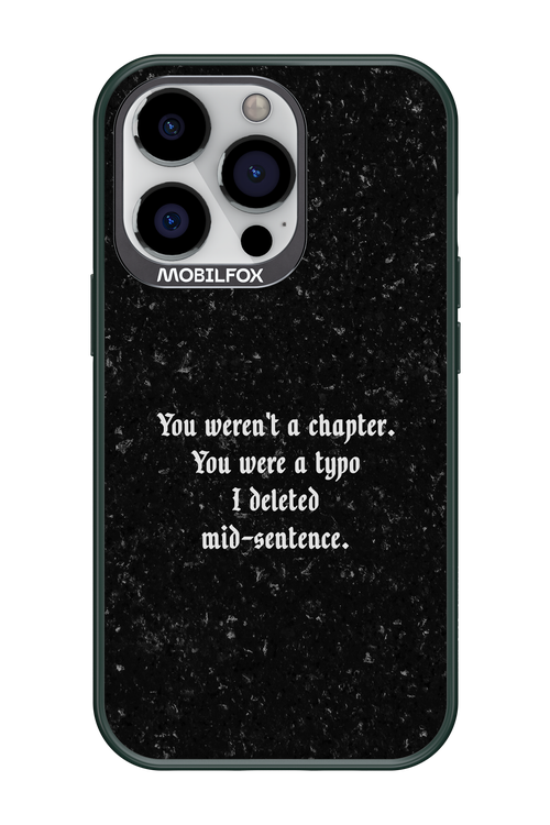 A Typo - Apple iPhone 13 Pro