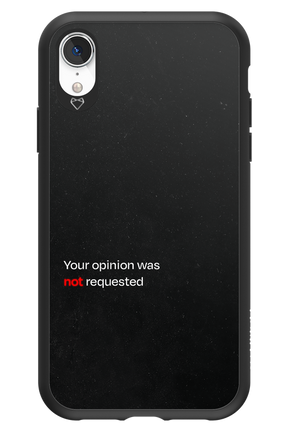 Not Requested 2.0 - Apple iPhone XR