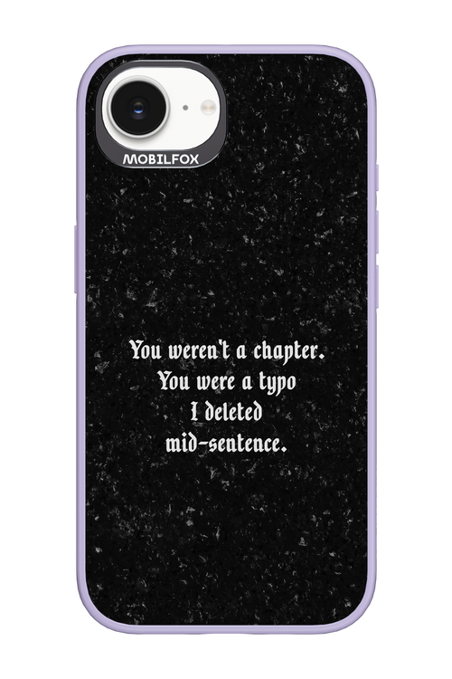 A Typo 2.0 - Apple iPhone 16e