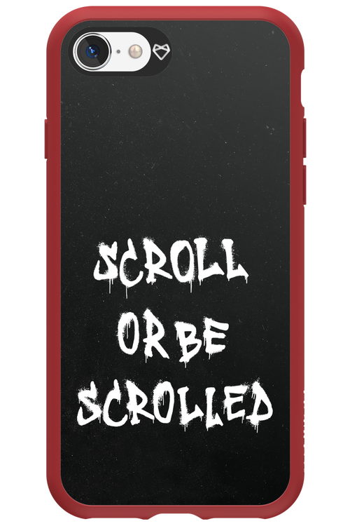 Scroll Black - Apple iPhone 8