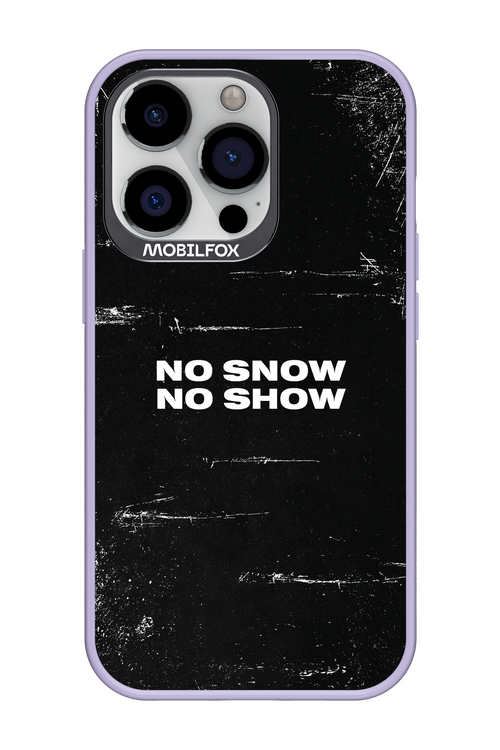 No snow, no show - Apple iPhone 13 Pro
