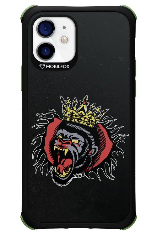 Monkey Rage Black - Apple iPhone 12