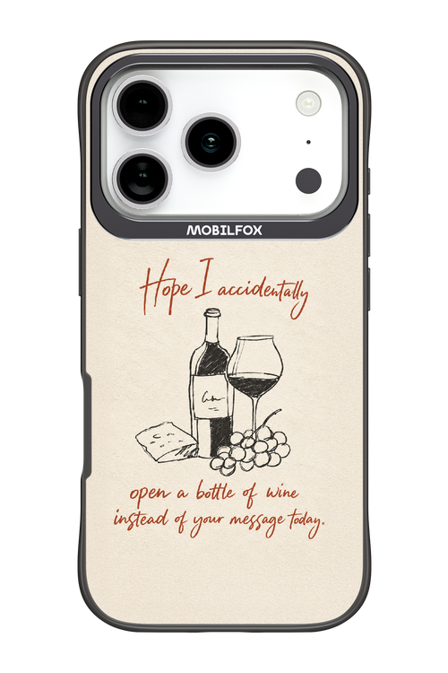 Bottle of wine 2.0 - Apple iPhone 17 Pro