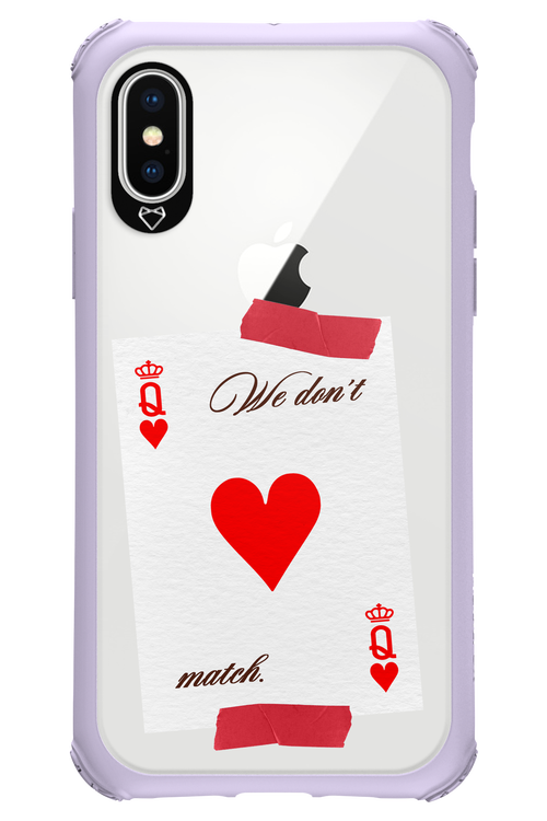 Match Transparent 2.0 - Apple iPhone XS