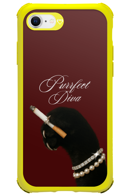 Purrfect Diva - Apple iPhone SE 2022