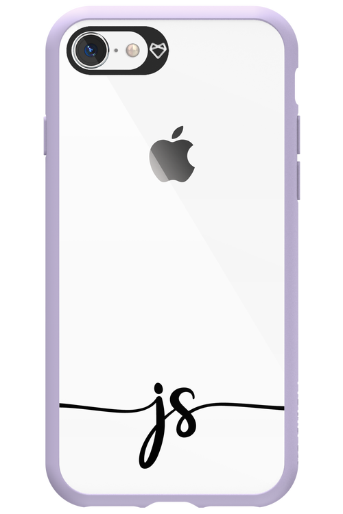 JS Monogram - Apple iPhone 8