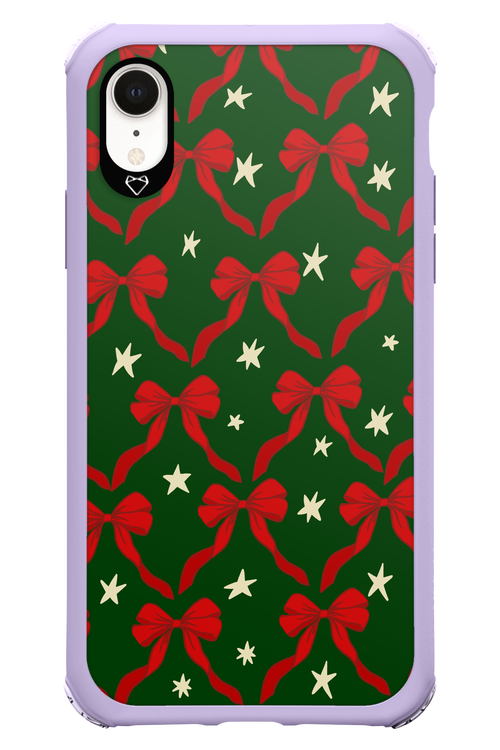 Bow & Stars (Green) - Apple iPhone XR