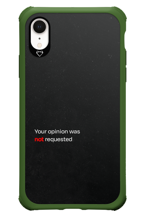 Not Requested 2.0 - Apple iPhone XR