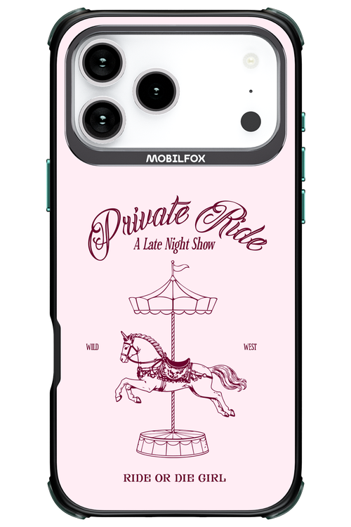 Private Ride 2.0 - Apple iPhone 17 Pro Max