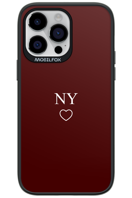 NY Burgundia 2.0 - Apple iPhone 14 Pro Max