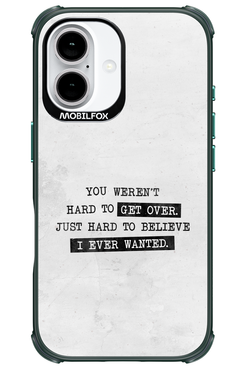 Hard to Believe - Apple iPhone 16