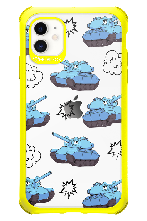 Tank Guy Transparent - Apple iPhone 11