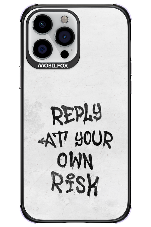 At Your Own Risk 2.0 - Apple iPhone 13 Pro Max