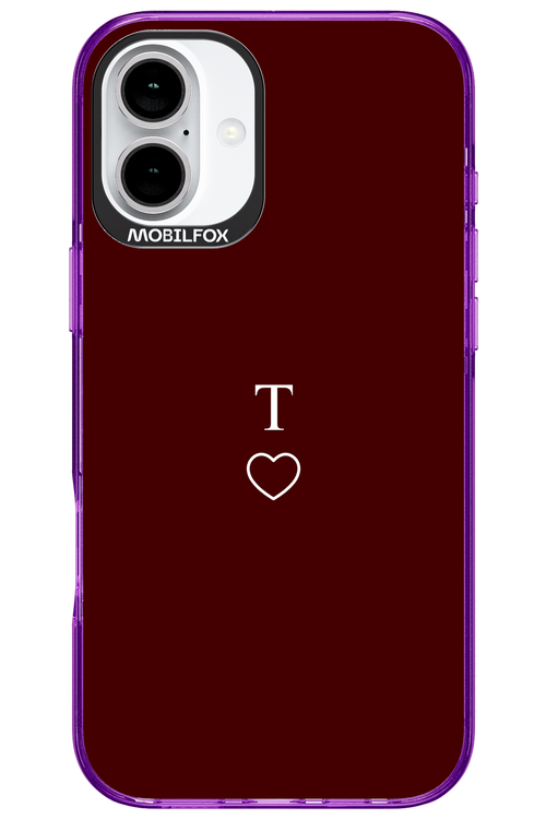 T Burgundia 2.0 - Apple iPhone 16 Plus