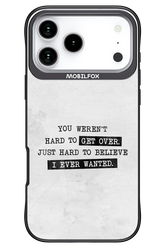 Hard to Believe - Apple iPhone 17 Pro Max