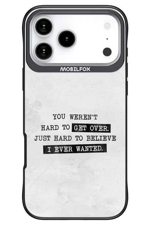 Hard to Believe - Apple iPhone 17 Pro Max