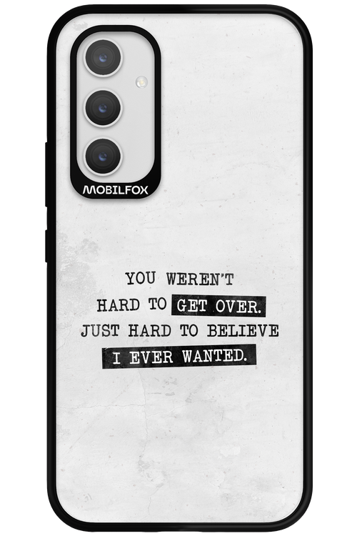 Hard to Believe - Samsung Galaxy A54