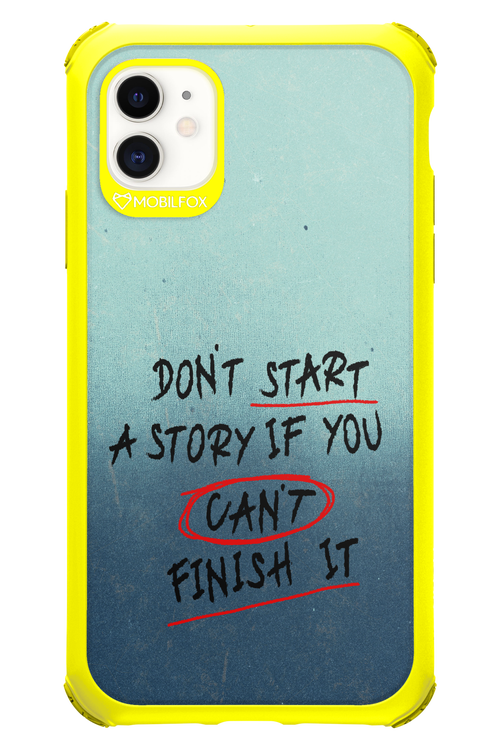 Don't Start - Apple iPhone 11
