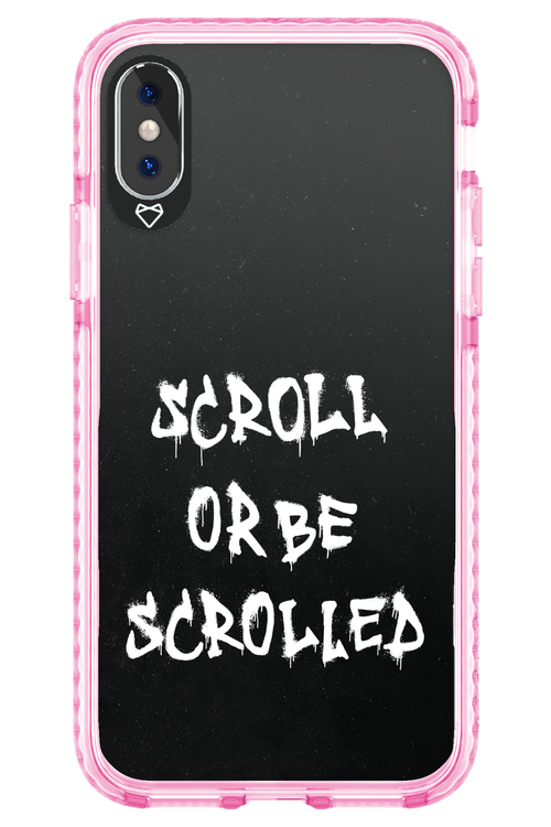 Scroll Black - Apple iPhone X